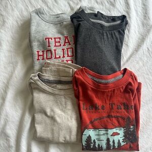 Boys size 6-7 long sleeves bundles